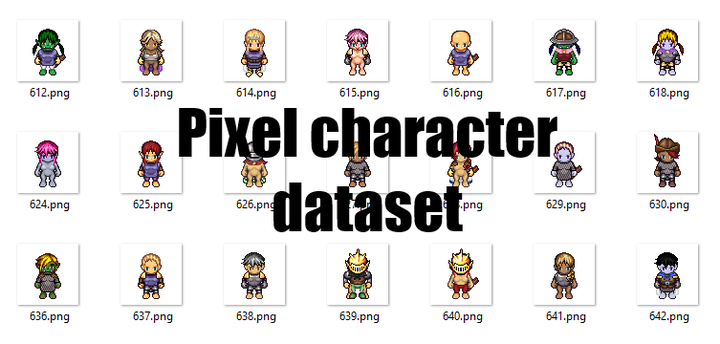 Casting Shadows All Characters Pixel Sprites by littlealliegator